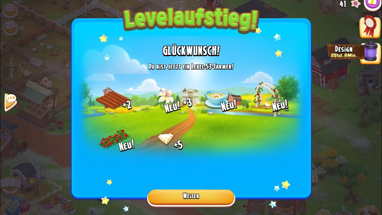 Hay Day - So habe ich Level 53 erreicht 😍✅ Level 53 Gameplay