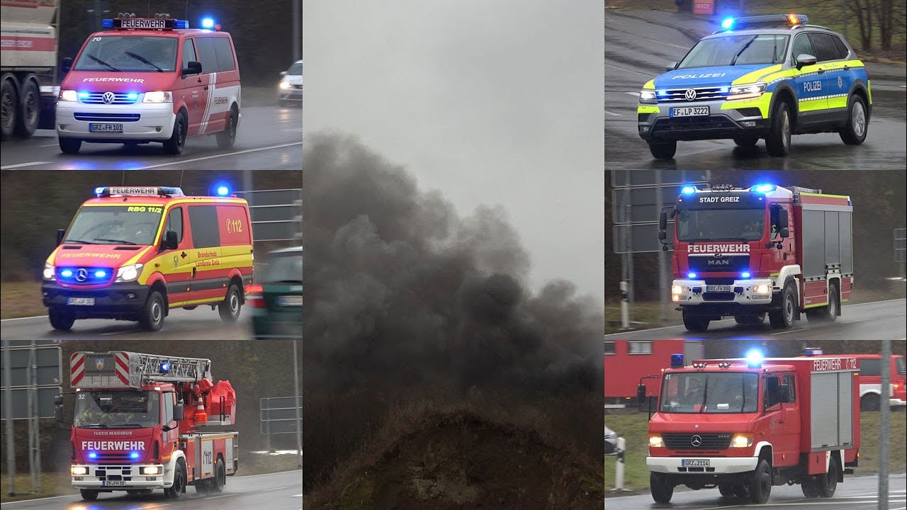 🚨 [🔥Großbrand bei Wertbau🔥] Großeinsatz im Landkreis Greiz