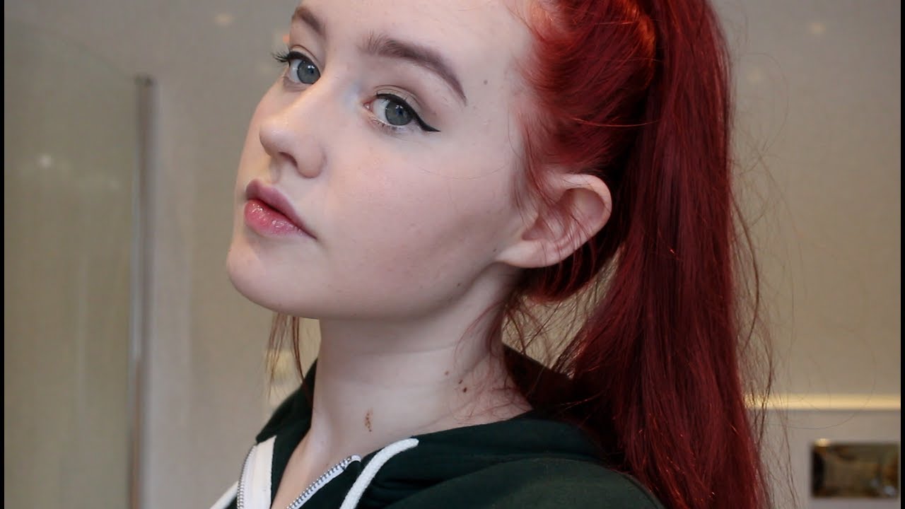 lil makeup video