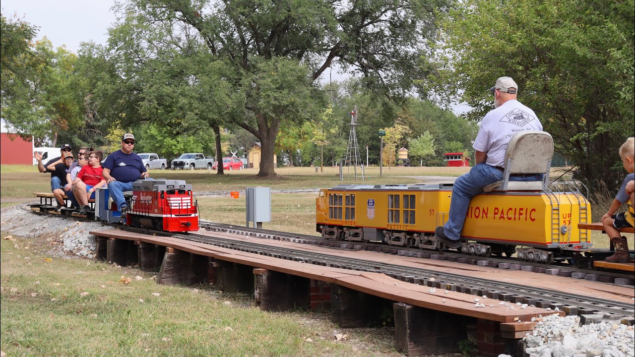 7.5 in gauge trains and live steamers!