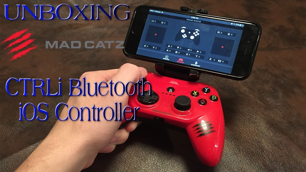 UNBOXING: MadCatz  CTRLi Bluetooth iOS Game Controller