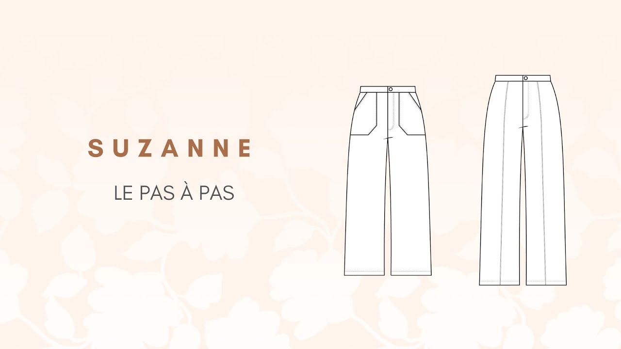 TUTO COUTURE : le pantalon Suzanne