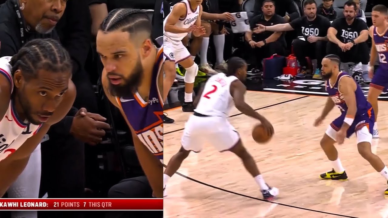 Kawhi Leonard Did NOT Care About Dillon Brooks & Cooked Him 😭