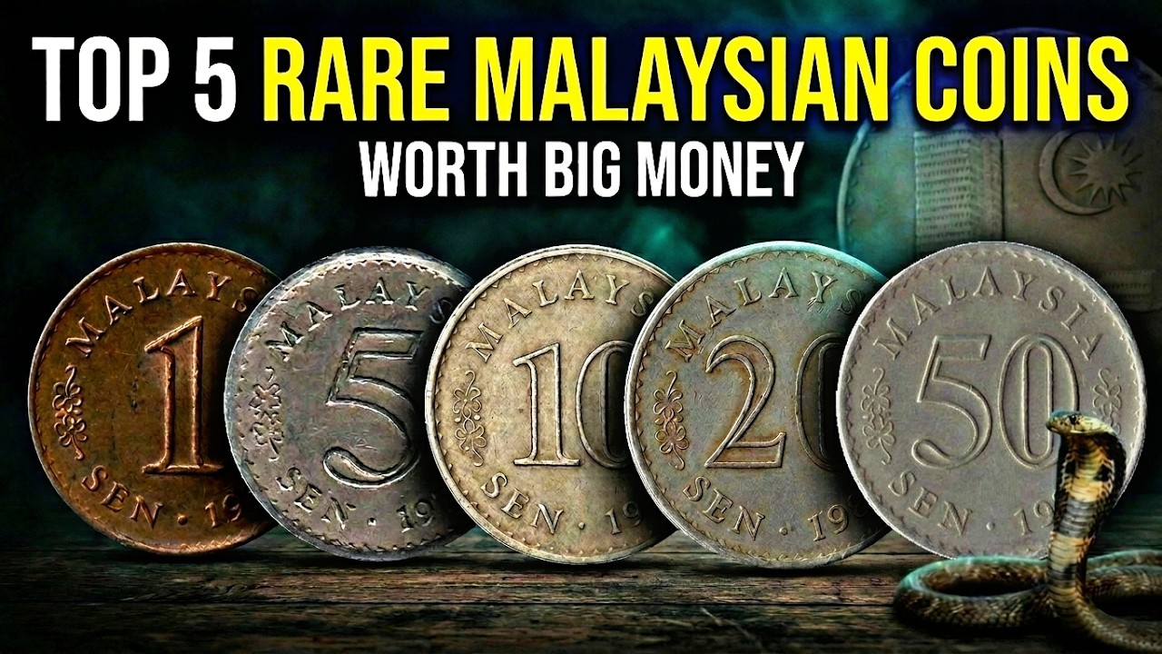 Top 5 Rare Malaysian Coins Worth Big Money. Hidden Treasure Coins Every Collector Is Searching For.