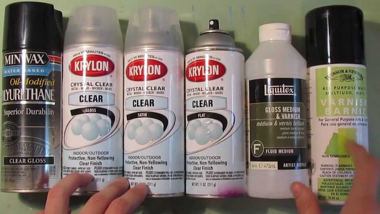 Varnishes To Use With Posca Paint Pens
