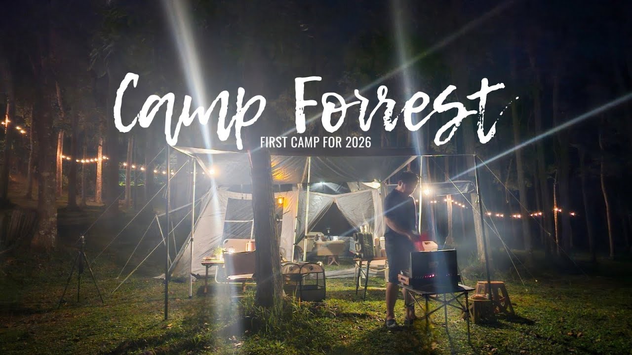 Camp Forrest | First Camping for 2026 | Mobi Garden | ASMR