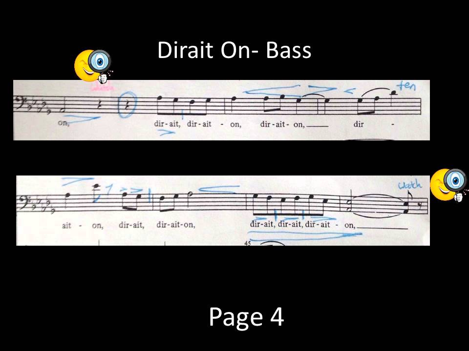 Dirait On SRHS Bass