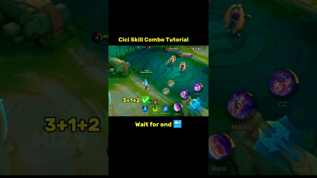 CICI Tutorial Mobile Legends #mlbb #tutorial #cici #mobilelegends