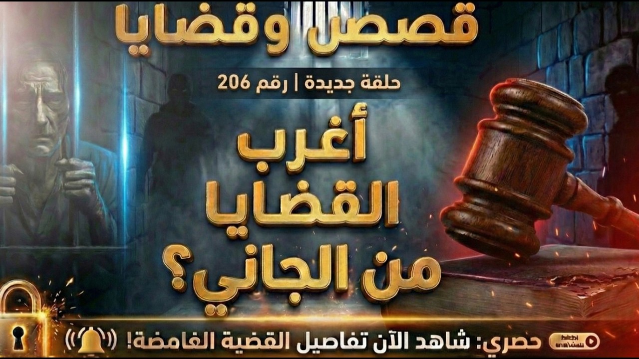 أغرب القضايا ⚖︎ من الجاني؟ | ملفات حصرية من الإذاعه البوليسيه وأرشيف المحاكم 😱