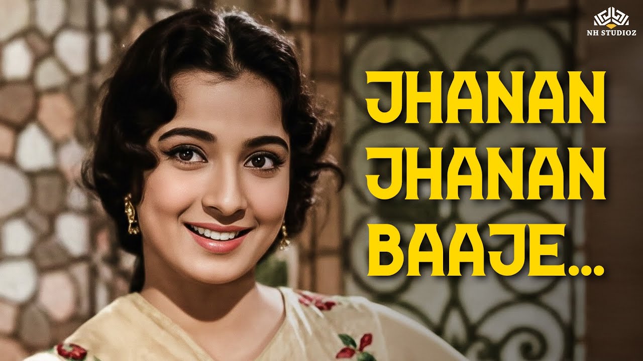 Jhanan Jhanan Baaje | Chand Aur Suraj (1965) | Dharmendra &ndash; Tanuja &ndash; Ashok Kumar | Evergreen Song