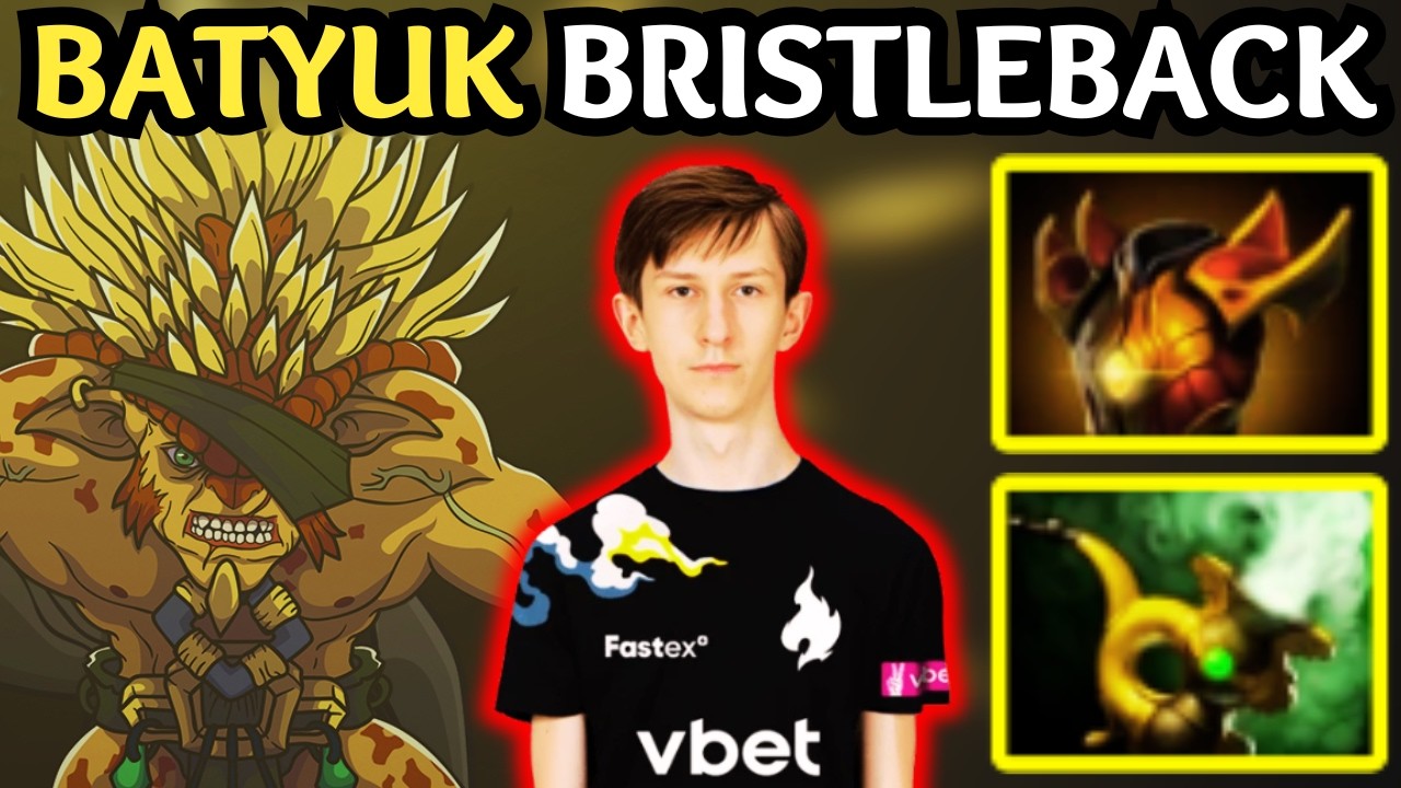 🔥 16000 MMR BRISTLEBACK Offlane — Batyuk Goes UNKILLABLE 🔥 Dota 2 Offlane