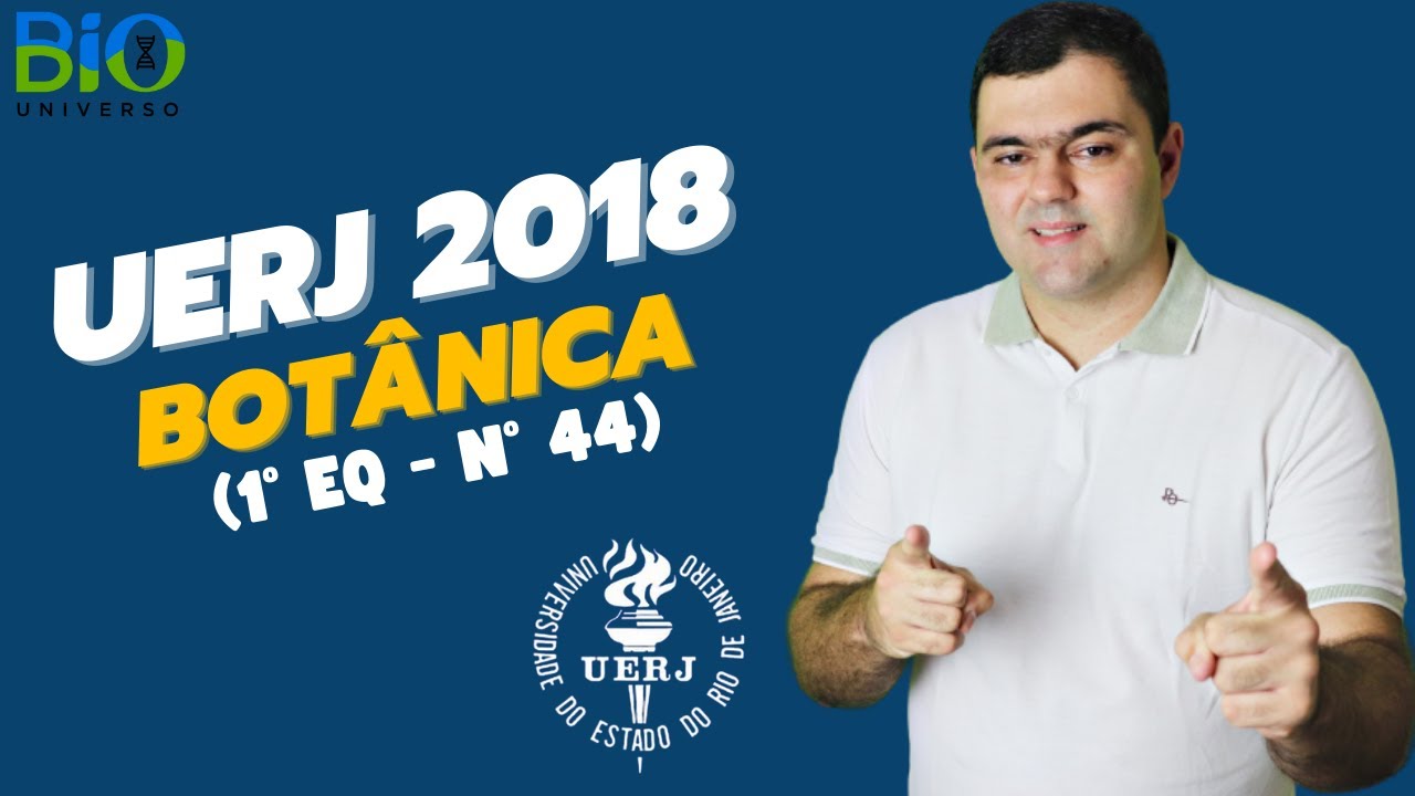 UERJ 2018 (1º EQ) QUESTÃO 44 - O processo de dispersão de sementes