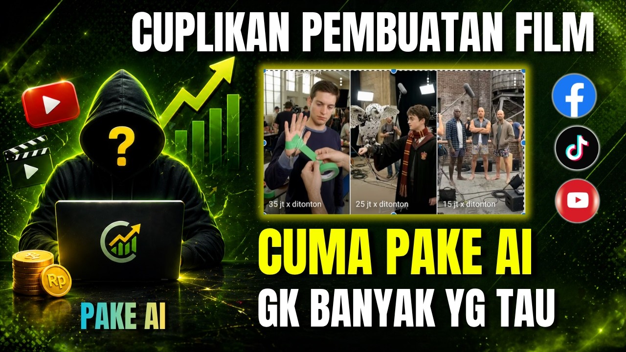 🔴 Strategi Konten AI di YouTube Shorts yang Lagi Naik Cara Bikin Konten Behind The Scenes AI