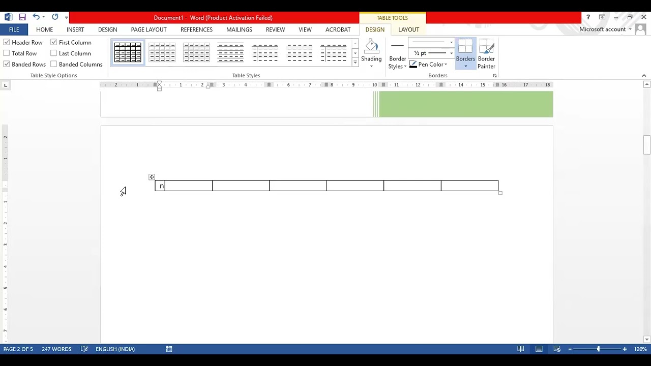 COVER PAGE, BLANK PAGE, PAGE BREAK, TABLE, PICTURE OF INSERT TAB IN MS WORD