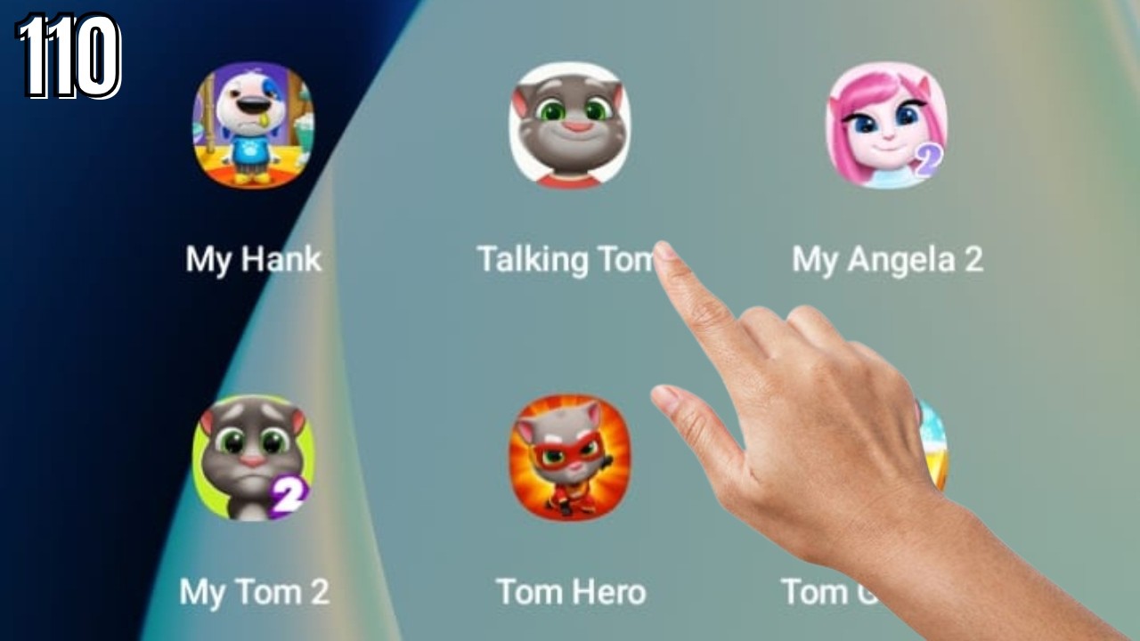 My Talking Tom Cat,My Talkng Angela 2,My Talking Hank 2 #110