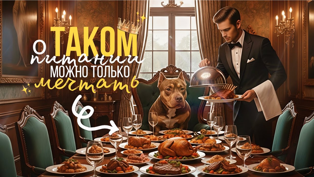 ПИТАНИЕ БЕРЕМЕННОЙ СОБАКИ…БУЛЛИ ХОМА ТРАПЕЗНИЧАЕТ…ВСЕ ПРОДУКТЫ САМЫЕ КАЧЕСТВЕННЫЕ и ДОРОГИЕ 