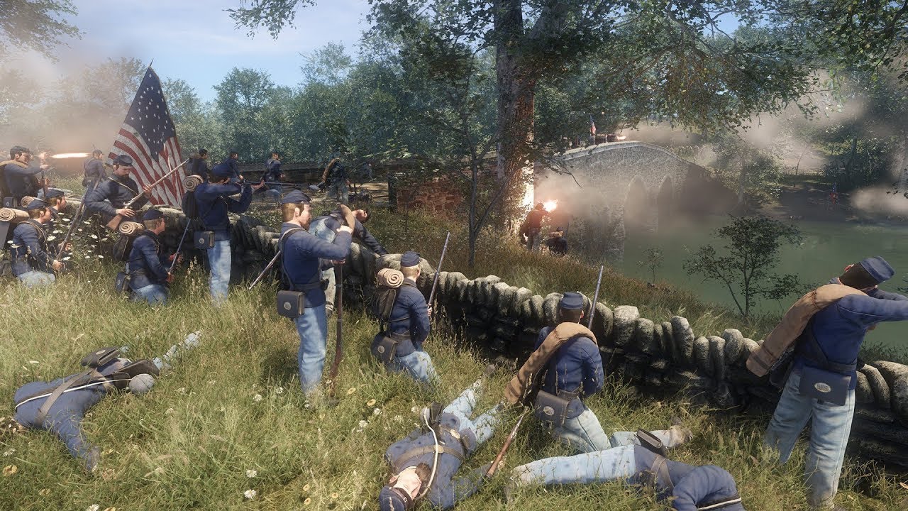 Civil War : War Of Rights artillery ( WAR GAMES) 4K