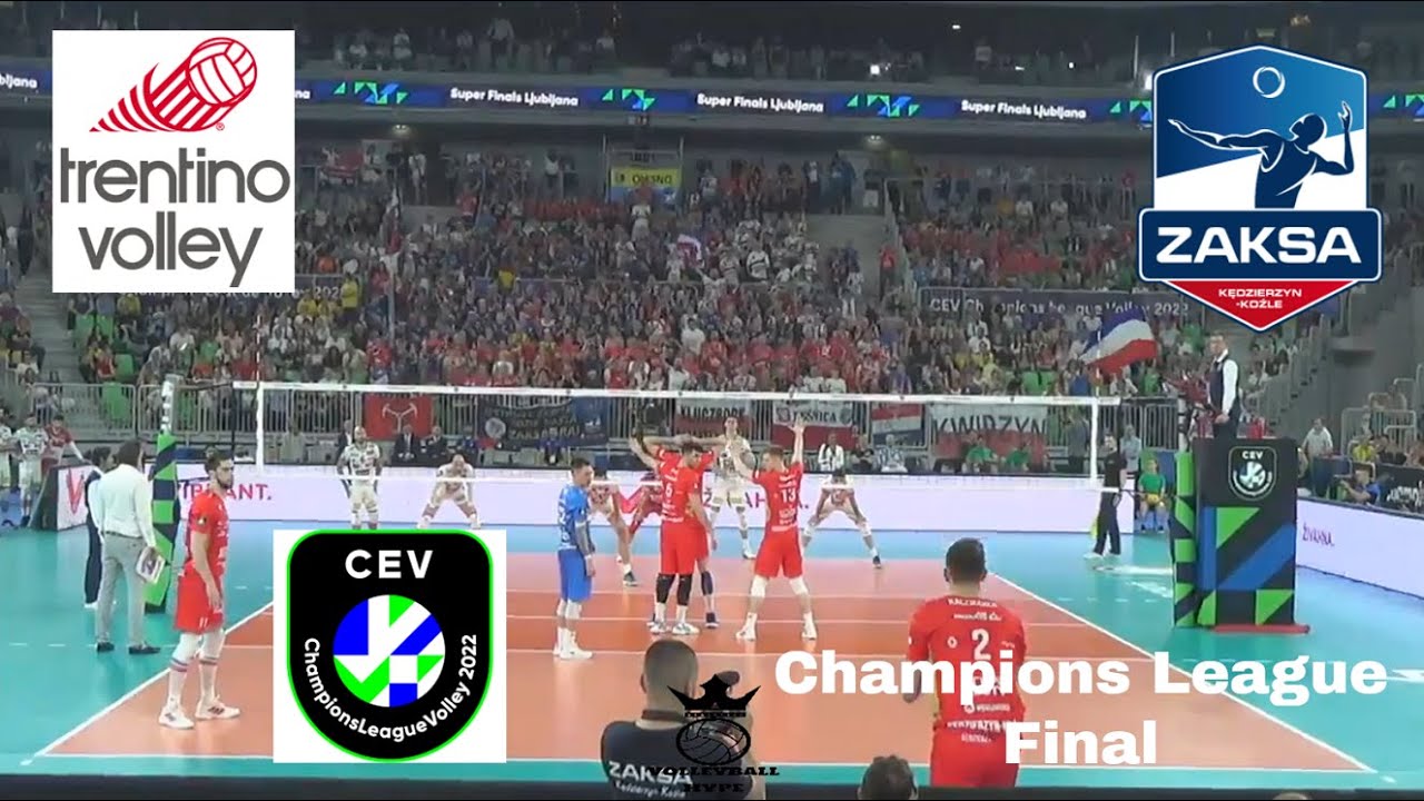 Kaziyski vs Semeniuk - Scout View - Trentino vs ZAKSA - Champions League Final 2022 - Highlights