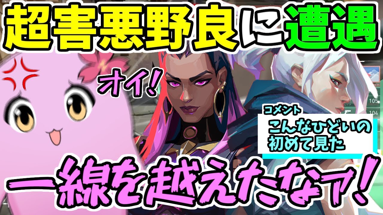 【やばい】ほぼ見たことないレベルの害悪プレイヤーに遭遇してブチギレるSqLA【SqLA切り抜き】