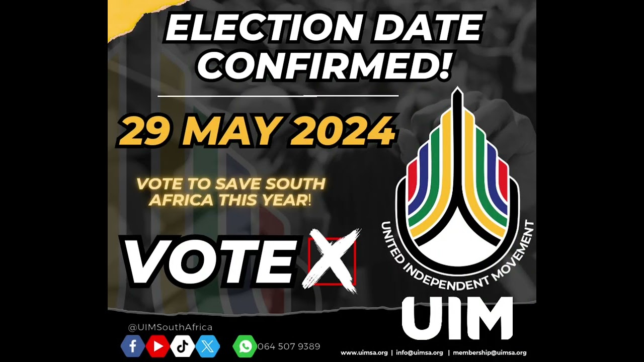 Election Date Confirmed. 99 Days to 29 May 2024
