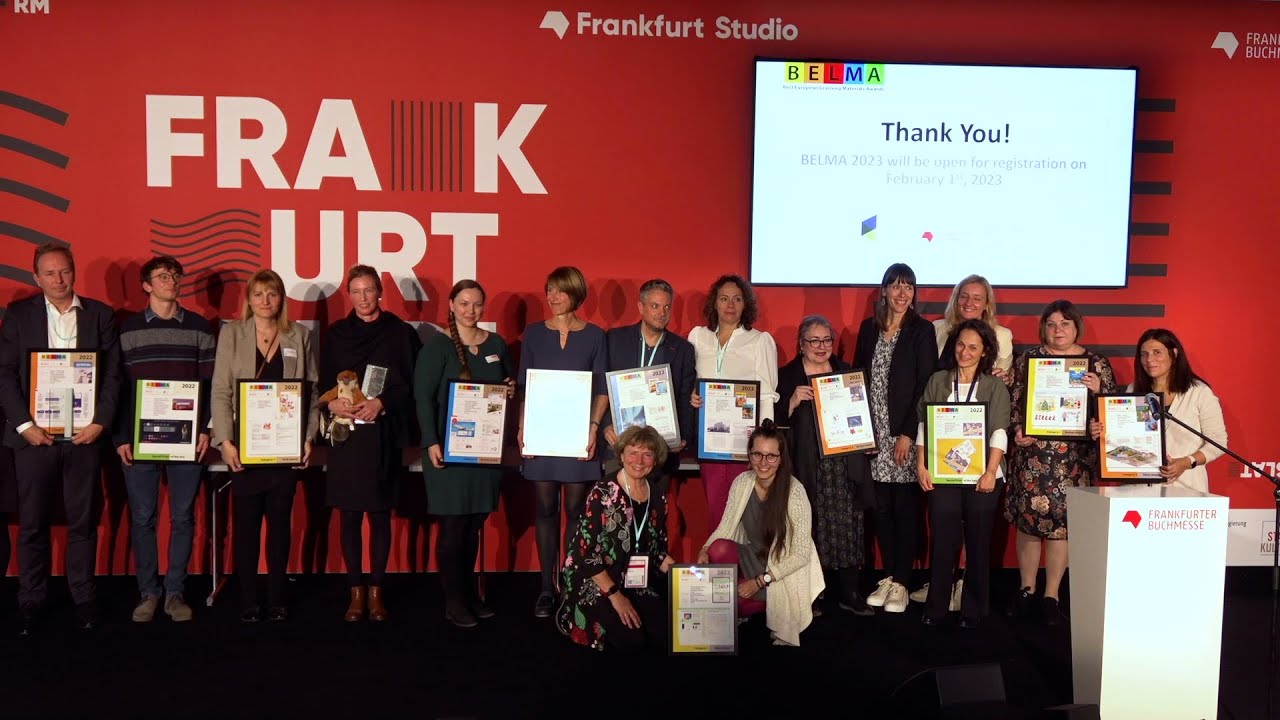 Best European Learning Materials Awards - BELMA 2022 Awards