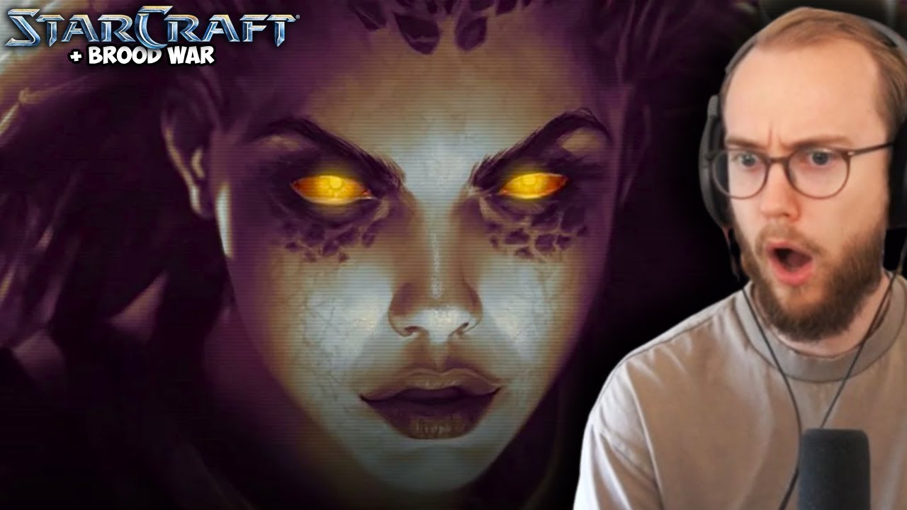 Guzu Watches ALL Starcraft Cinematics for the FIRST Time