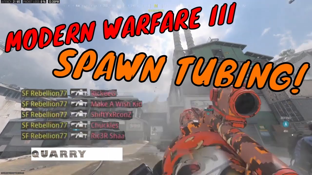 Modern Warfare III - Spawn Tubing on EVERY Map (as of Nov 2023)