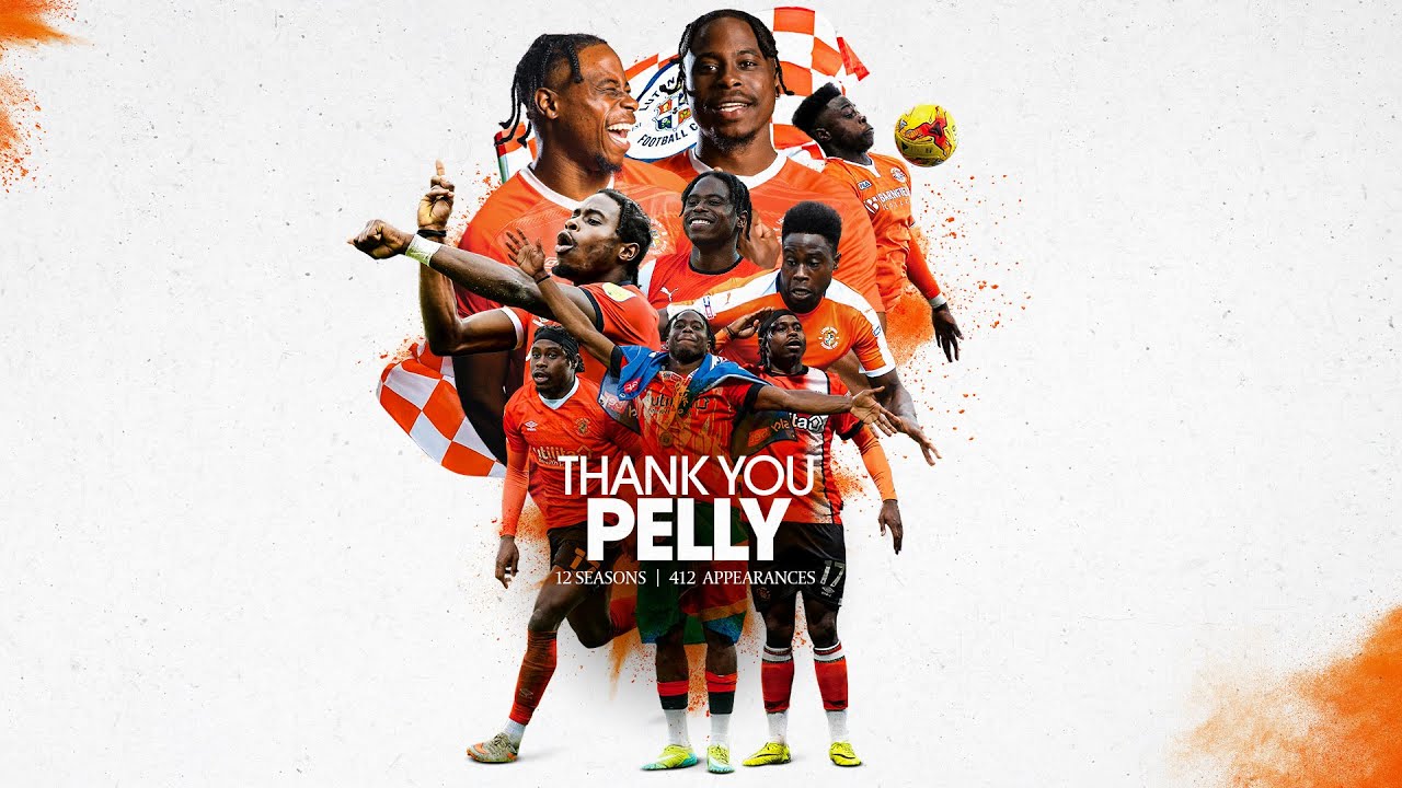 Pelly Ruddock Mpanzu, Luton legend 🧡