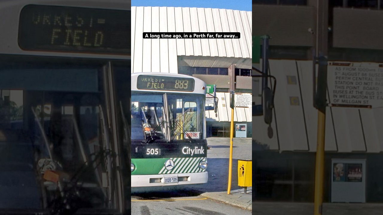 Transperth Citylink and the Perth Entertainment Centre #90s #nostalgia