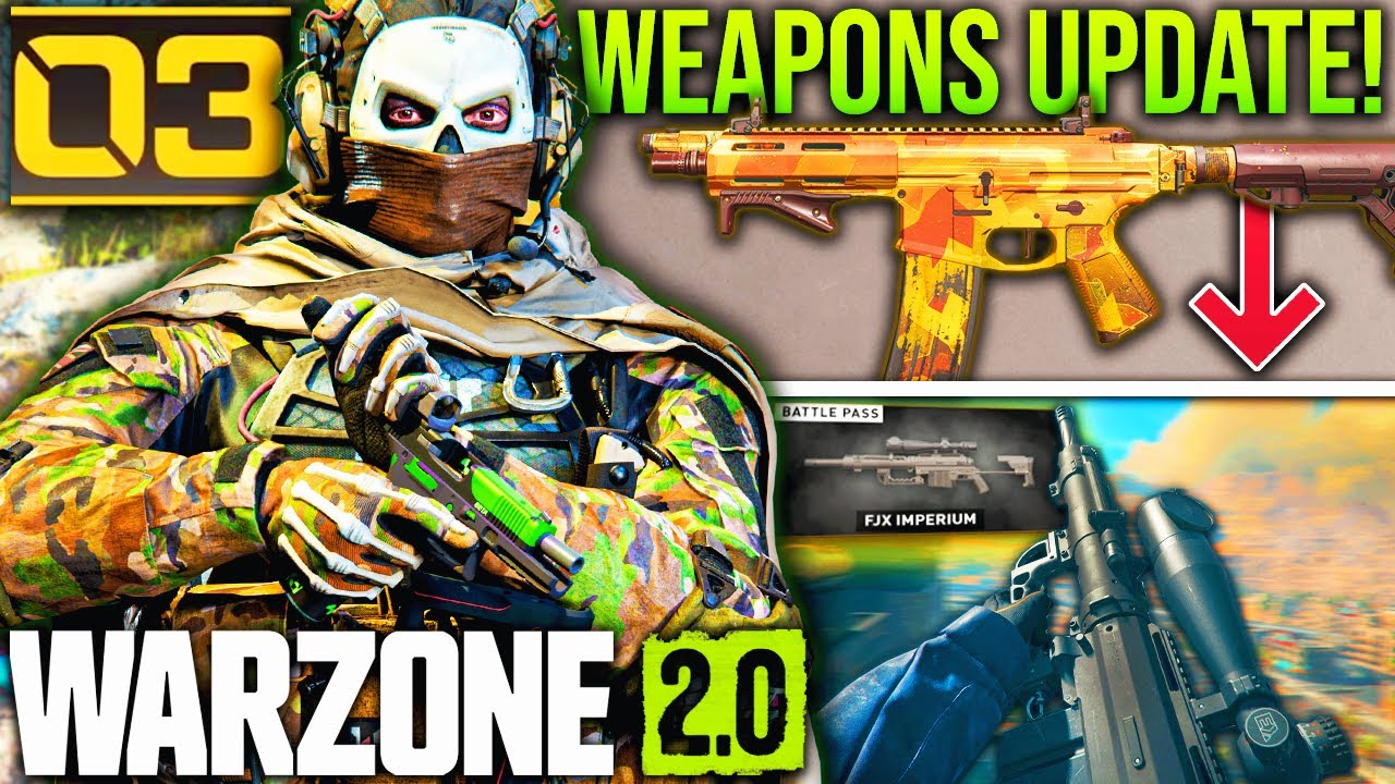 WARZONE 2: The Major SEASON 3 WEAPONS UPDATE!