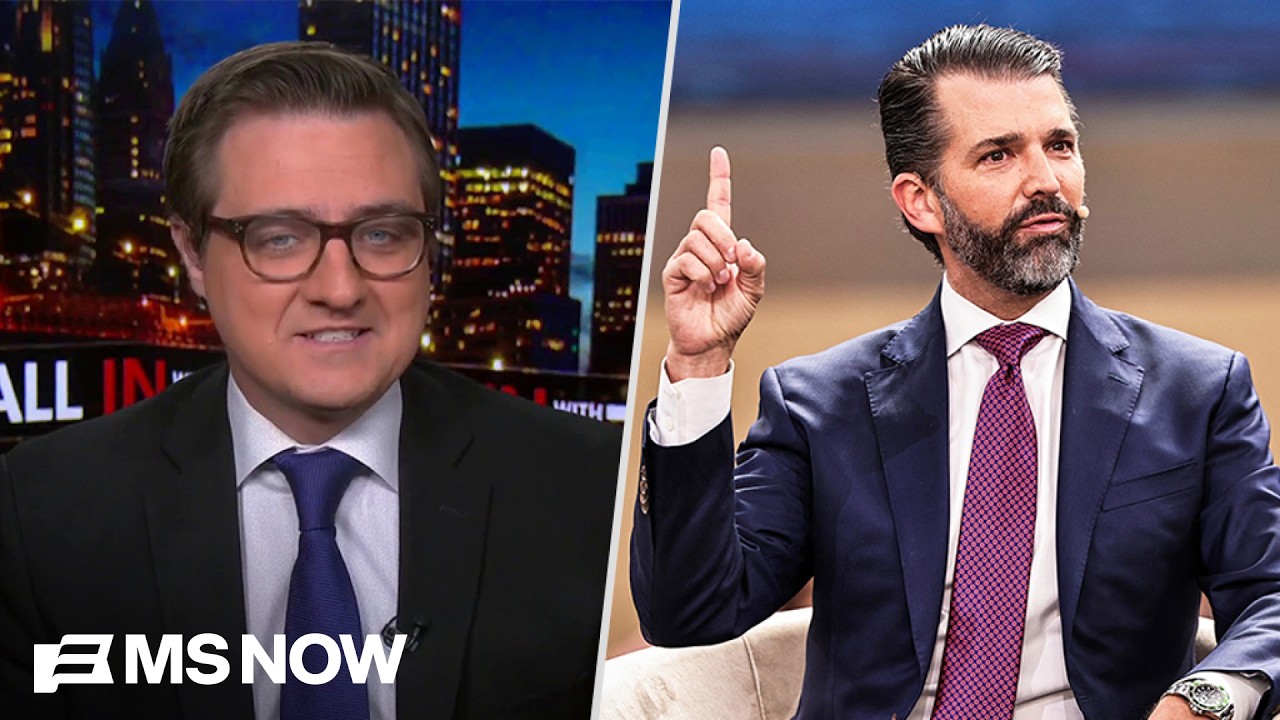 Don Jr.&rsquo;s 200% returns look LESS 'financial wizard' and MORE corruption, says Hayes