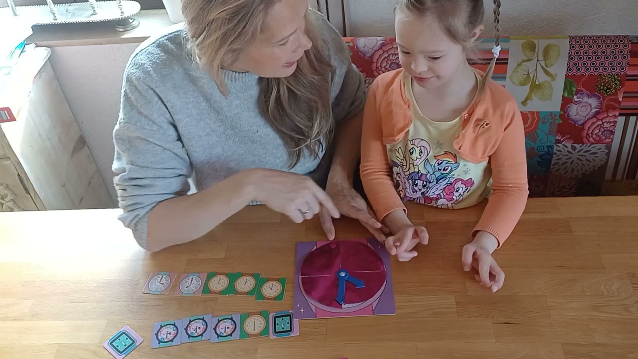 Uhrzeit lernen macht Spaß!!! Teil 1. Mathe macht glücklich.