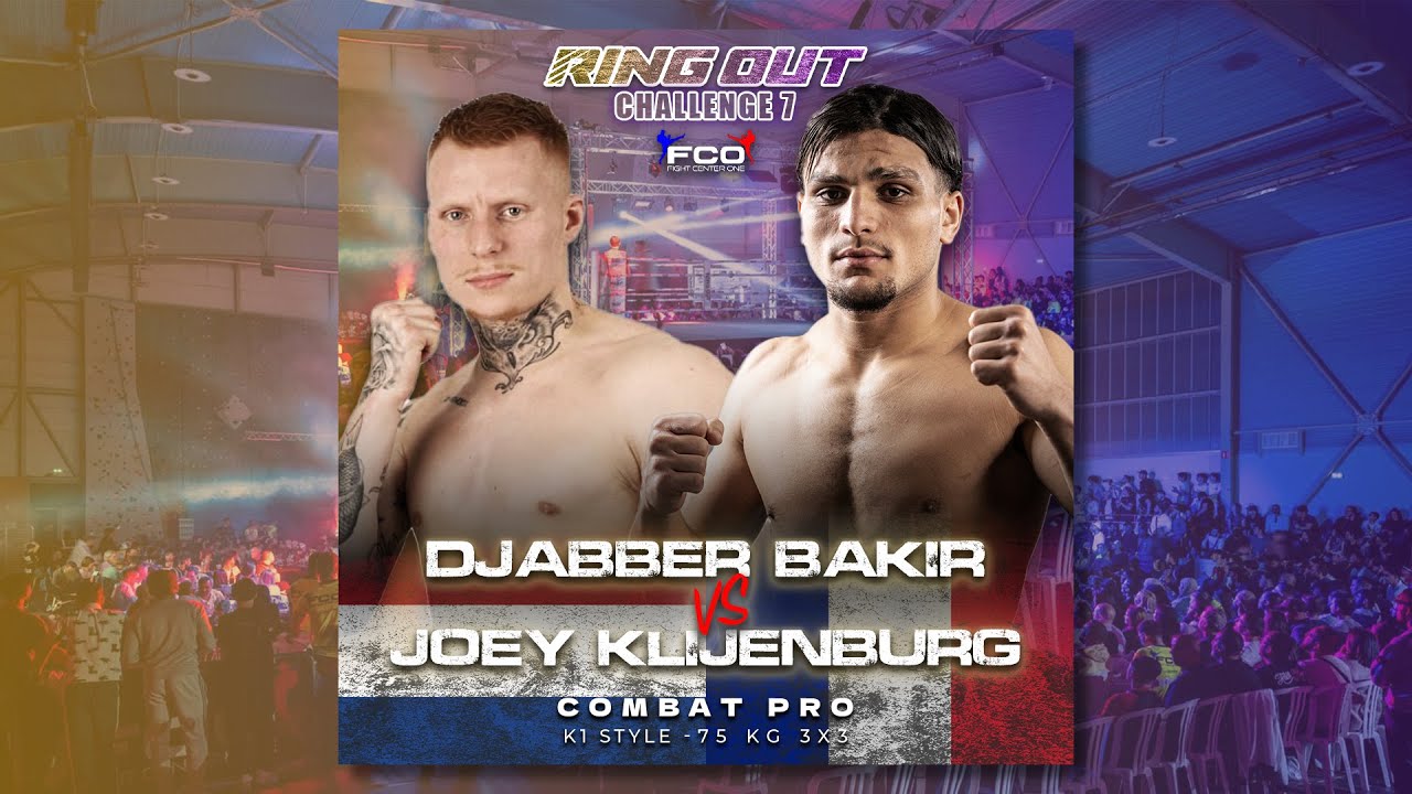 RING OUT CHALLENGE 7 - COMBAT PRO -75 KG 3X3 - DJABBER BAKIR VS JOEY KLIJENBURG