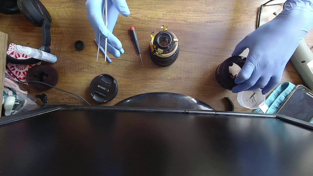 desarme canon 24-105 4L parte1
