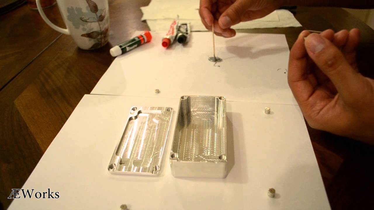 AEWorks Sliding Magnetic 1590G Box - Magnet Installation
