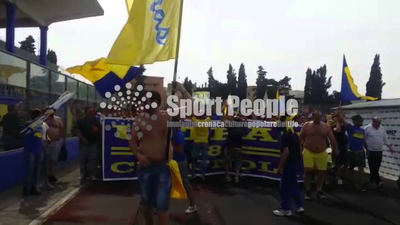 Corteo e tifo del Cerignola contro la V. Molfetta, Prima Categoria Puglia 2014/15