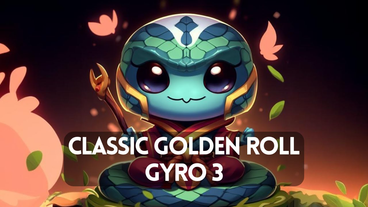 Classic Golden Roll Gyro 3