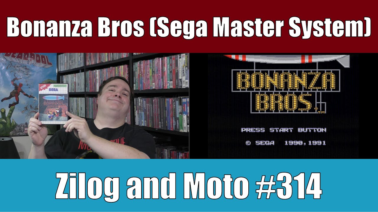 Bonanza Brothers (Sega Master System) — Зилог и Мото № 314