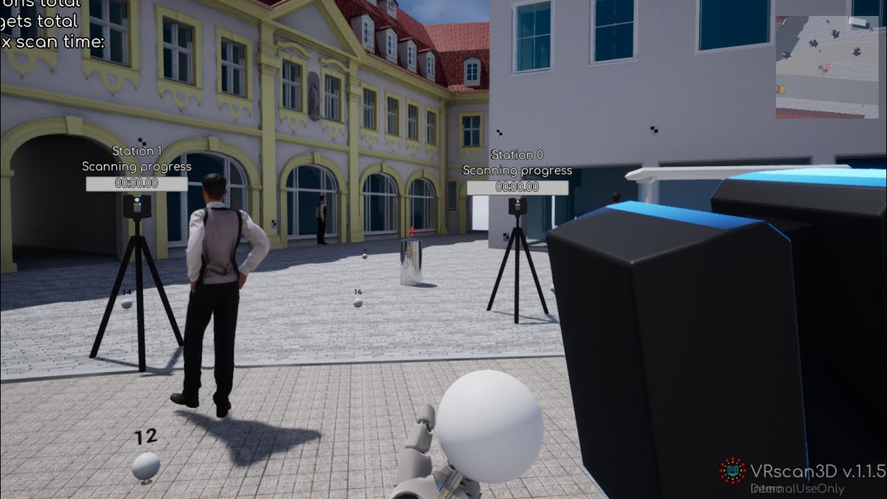 Virtual Laser Scanning for Tomorrow's Learning — VRscan3D