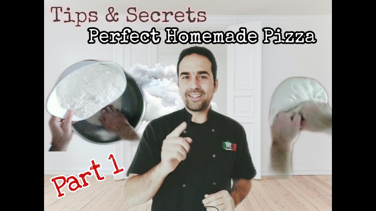 Ιταλική σπιτική πίτσα (tips & μυστικά)..Tips and secrets for perfect homemade pizza..(Eng,Rus subs)