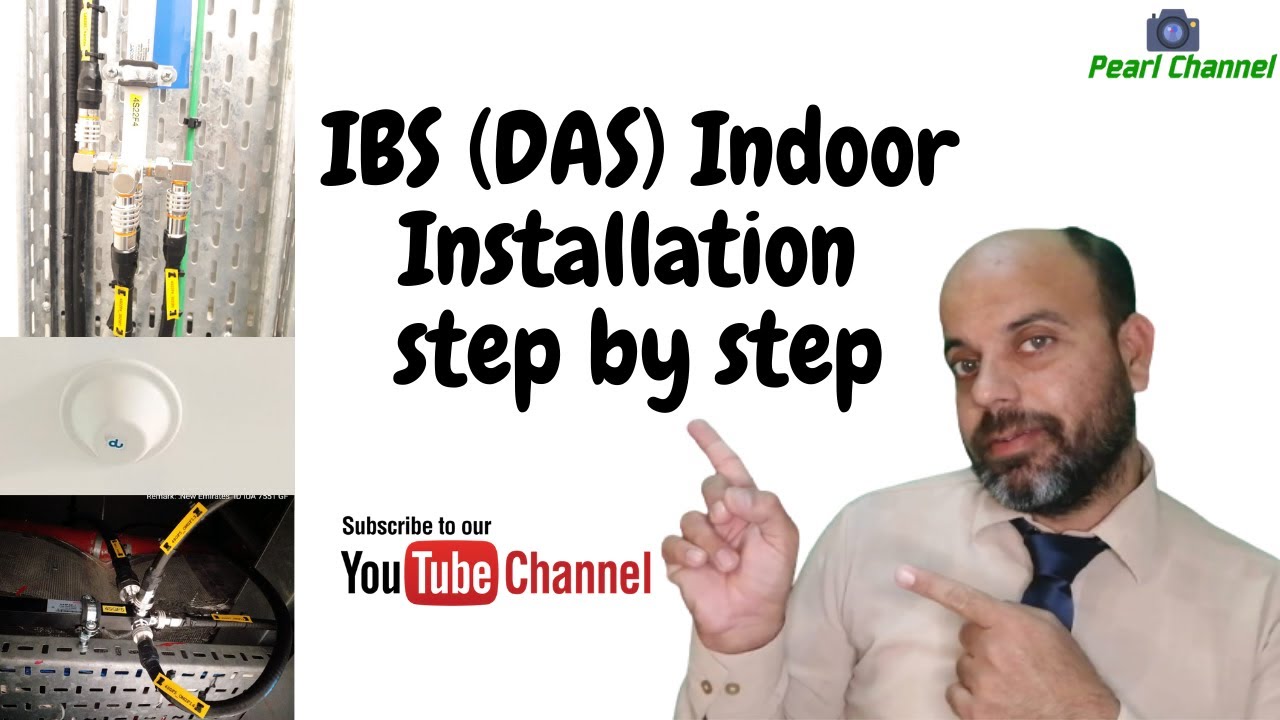 IBS (DAS) Indoor Installation || DAS Antenna Installation|| #pearlchanneltechnical&blogging