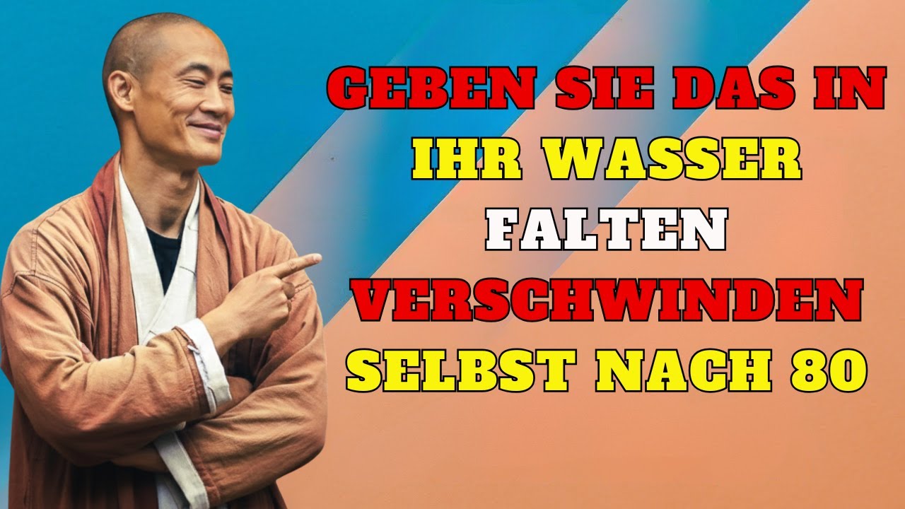 Hör auf, nur Wasser zu trinken! Füge DIES hinzu, um die Kollagenproduktion anzukurbeln | Shi Heng Yi