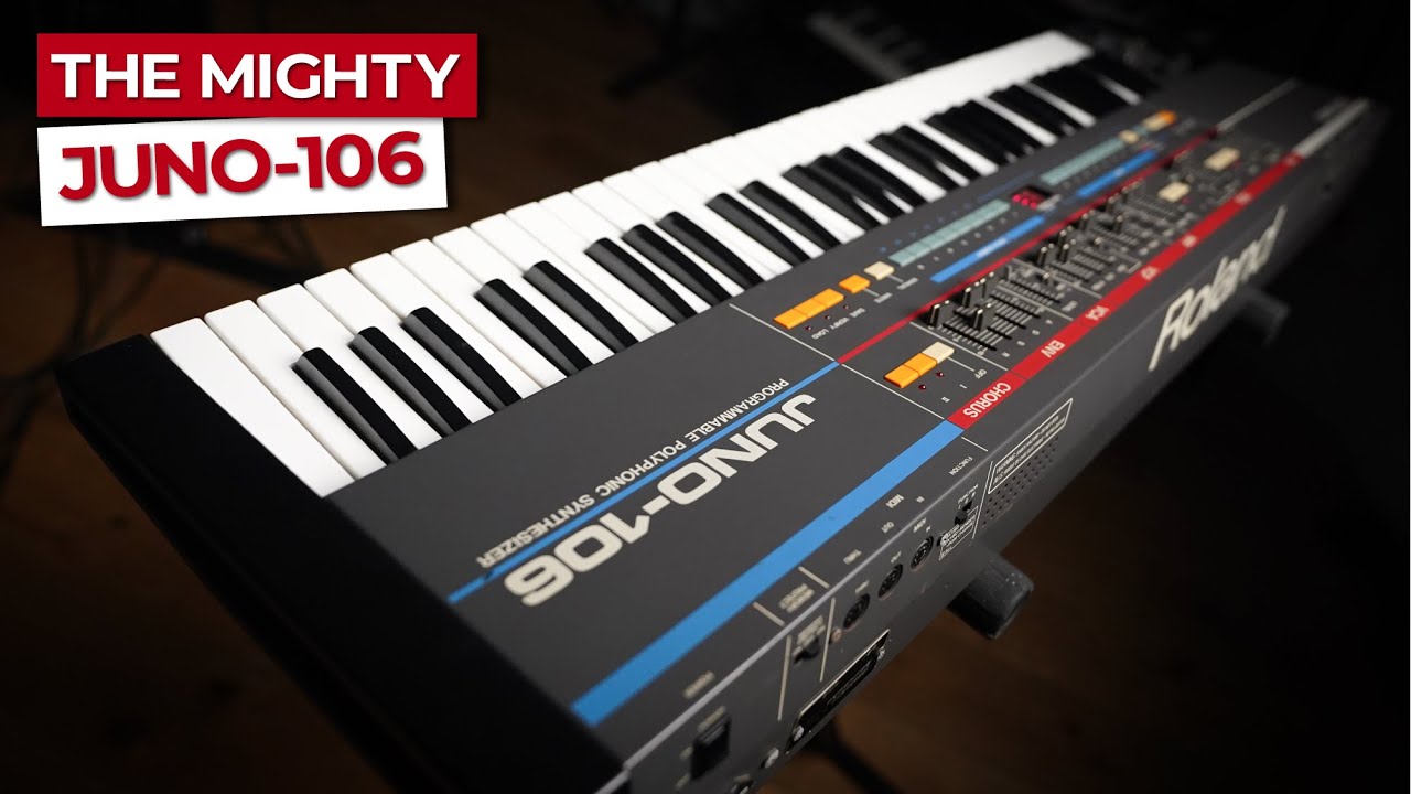 Мощный синтезатор Roland Juno-106