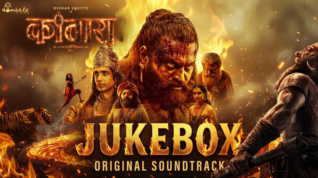 Kantara Chapter 1 Jukebox (Hindi)  | Rishab Shetty, Rukmini | Ajaneesh Loknath | Hombale Films