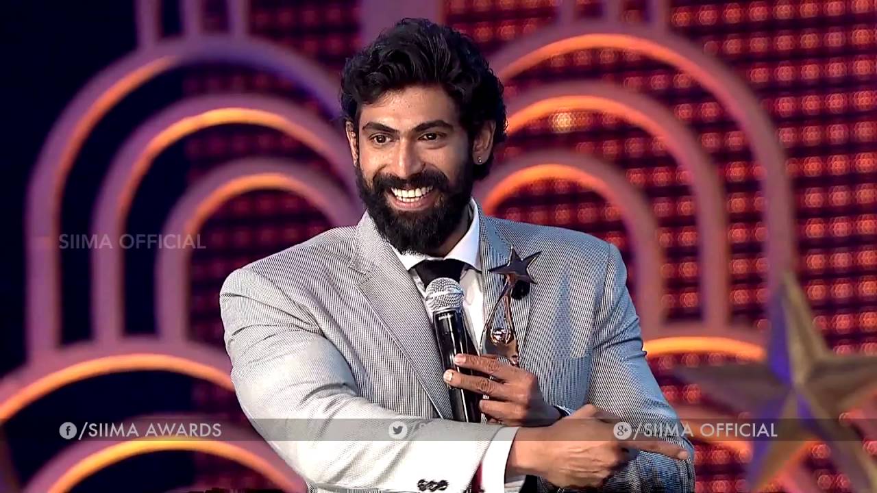 Рана Даггубати назвал Аллу Аравинда злодеем в своей жизни - SIIMA Awards 2016