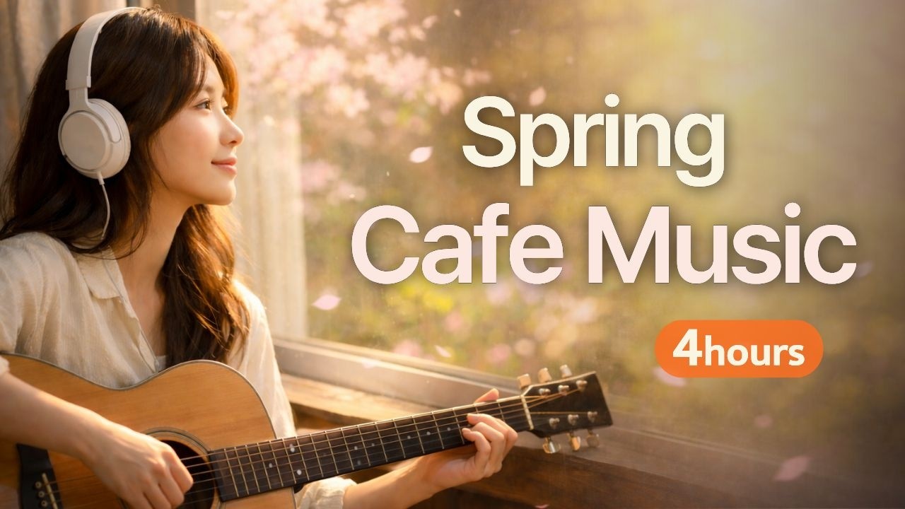 Spring Cafe Music 🌸 Спокойная весенняя музыка для кафе | Relax & Chill Acoustic · 4 Hours