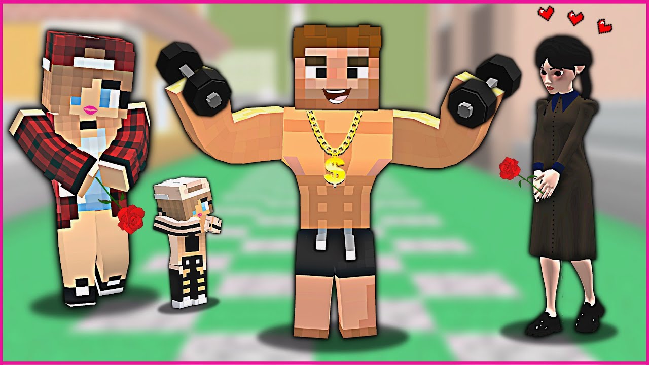 ARDA’NIN BEBEĞİ KASLI OLDU, WEDNESDAY AŞIK OLDU! 😱 - Minecraft