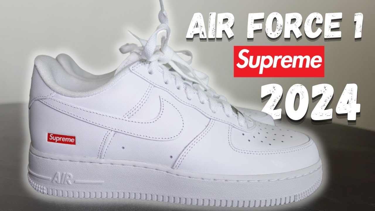 Обзор кроссовок Nike Air Force 1 Supreme 2024 + на ногах
