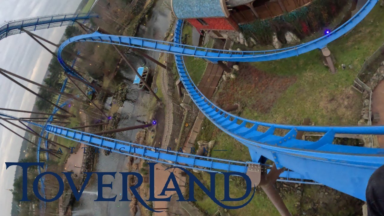 Fēnix Left Wing POV | Wing Coaster | Toverland Netherlands