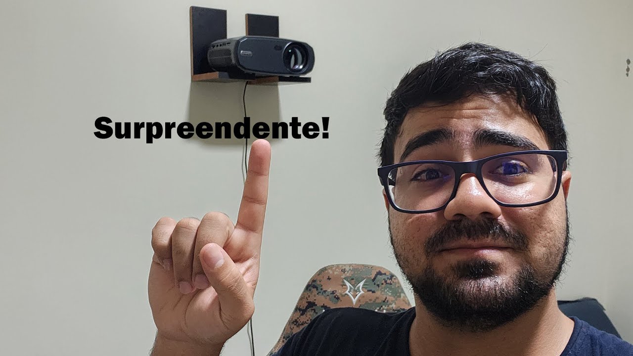 O Melhor projetor do mundo! Wewatch v50 review e teste completo!